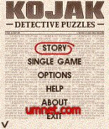 game pic for Kojak Detective Puzzle  K750